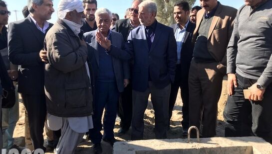 بازدید سرپرست وزارت جهاد کشاورزی از اجرای طرح ۴۶ هزار هکتاری آبیاری دشت سیستان 