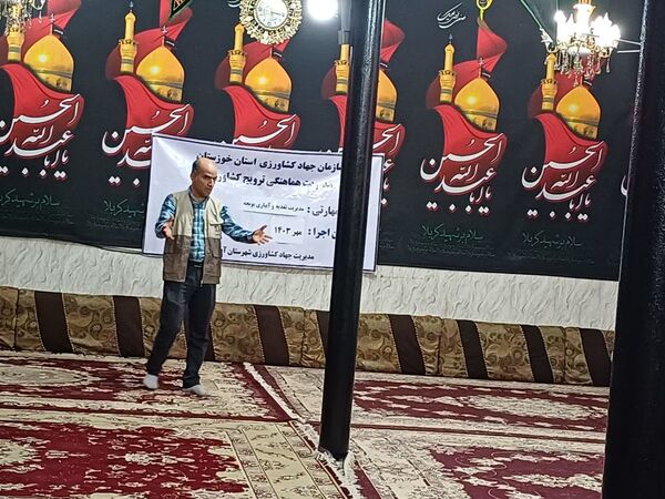 افزایش تولید محصولات میانه کاری با مدیریت تغذیه و آبیاری یونجه در آبادان 