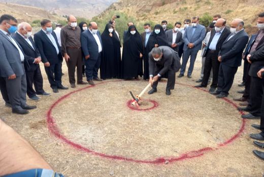 عملیات اجرای یک طرح آبخیزداری در الموت غربی قزوین آغاز شد