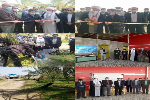 افتتاح دو طرح کشاورزی شهرستان فهرج در دهه مبارک فجر