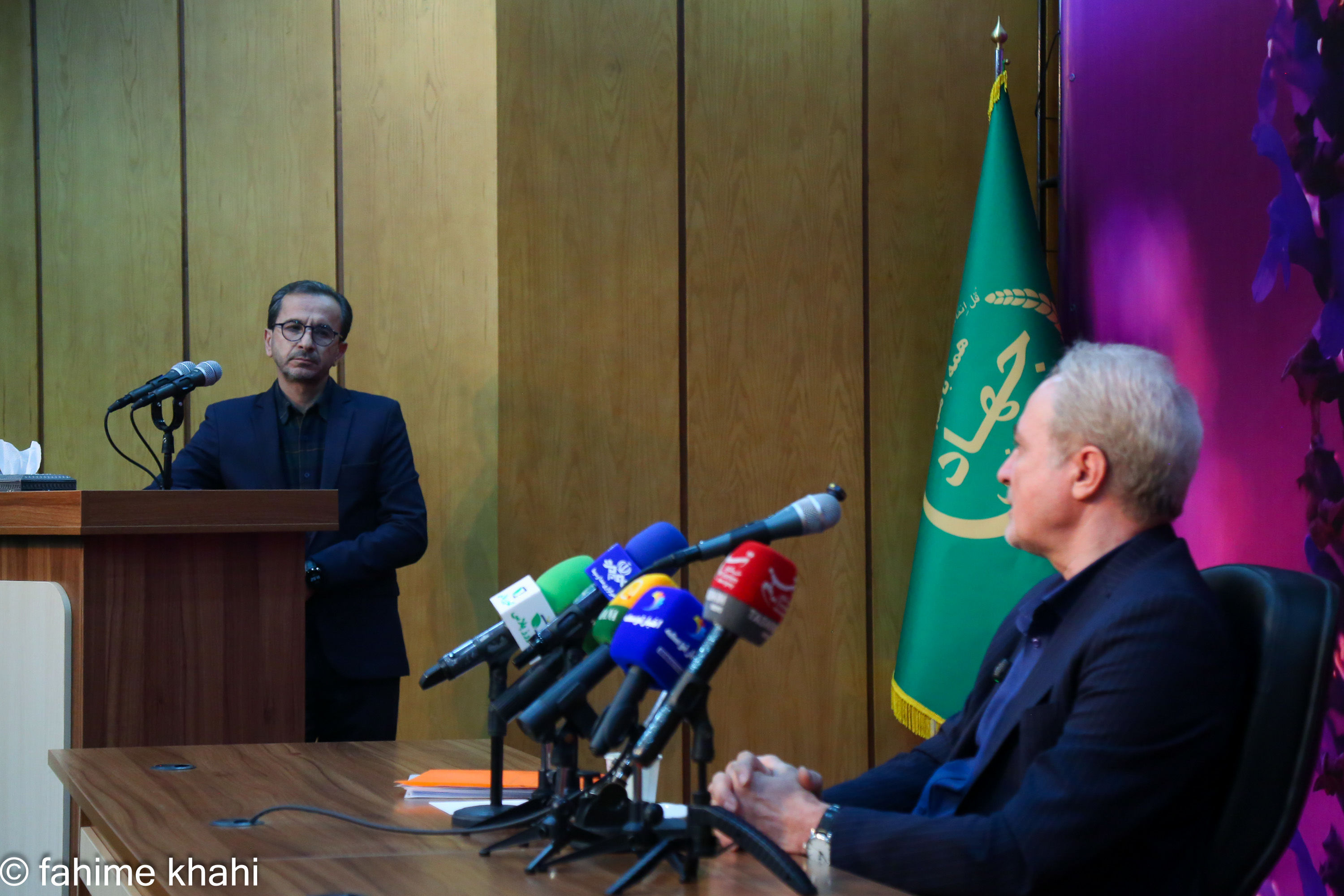 نشست خبری معاون امور دام وزارت جهاد کشاورزی 