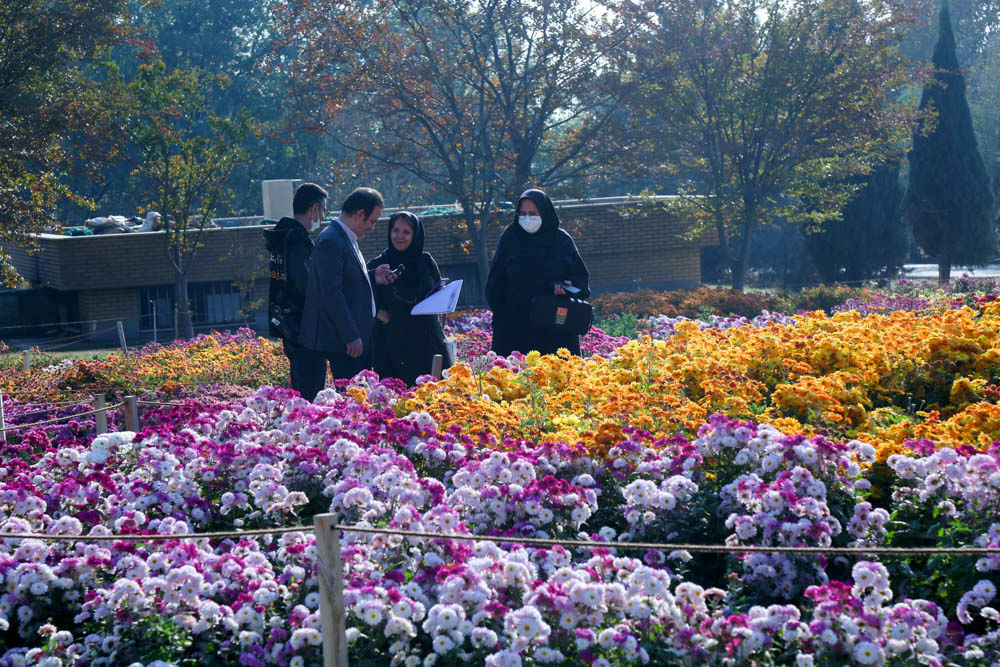 بازدید تور رسانه ای از باغ ملی گیاه شناسی ایران                   