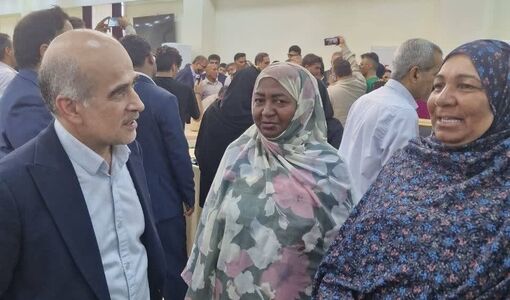 قدردانی رئیس سازمان شیلات ایران از بانوان صیاد جزیره هنگام در میدان جنگ اقتصادی