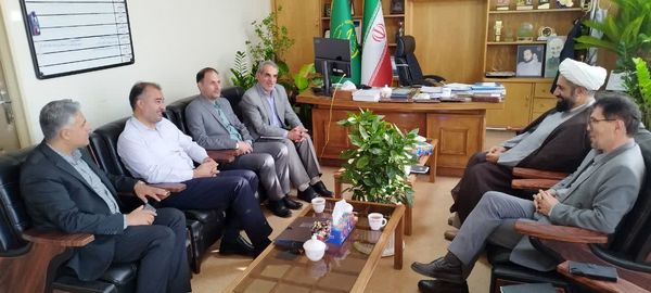 دیدار رییس سازمان جهاد کشاورزی آذربایجانغربی با اعضای دفتر هماهنگی هیأتهای رسیدگی به تخلفات اداری وزارت جهاد کشاورزی