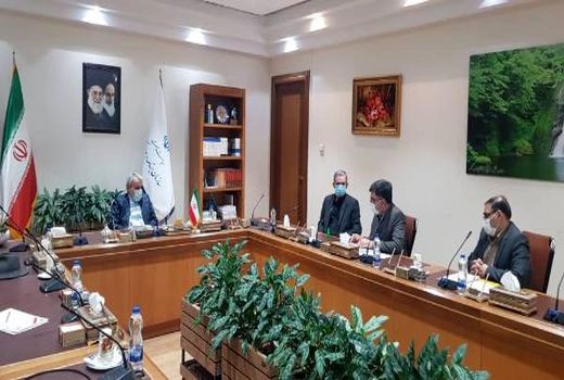 ارائه گزارش عملکرد سازمان دامپزشکی به رئیس سازمان برنامه و بودجه کشور