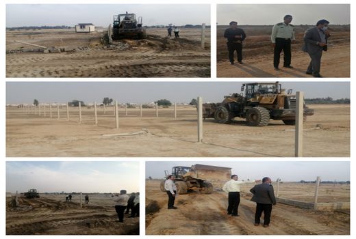 قلع و قمع مستحدثات غیر مجاز در هندیجان