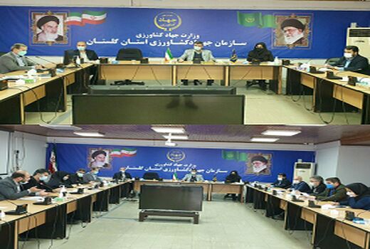 برگزاری جلسه کمیته مدیریت عملکرد سازمان جهادکشاورزی استان گلستان 
