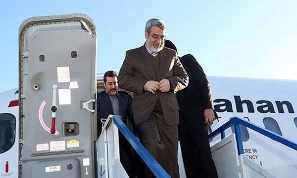 وزیر کشور راهی کرمانشاه شد