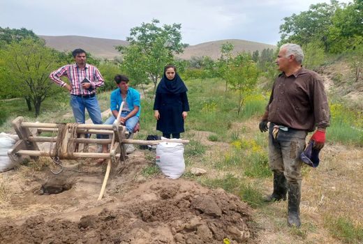 مرمت و لایروبی قنوات در شهرستان اسکو