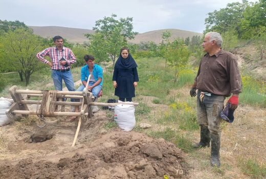 مرمت و لایروبی قنوات در شهرستان اسکو
