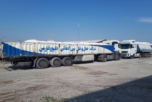 توزیع کود سولفات پتاسیم در شهرستان سرابله