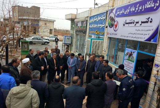 افتتاح کلینیک و مرکز واکسیناسیون دامپزشکی بشرویه در دومین روز دهه فجر