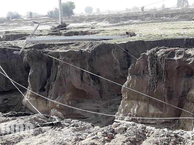خسارت سیل به بخش کشاورزی استان سیستان و بلوچستان 2