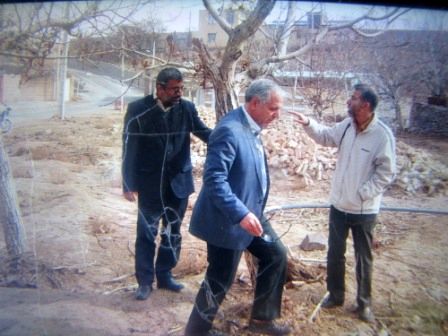 بازدید مدیر حفظ نباتات سازمان جهاد کشاورزی استان اصفهان از شهرستان نایین