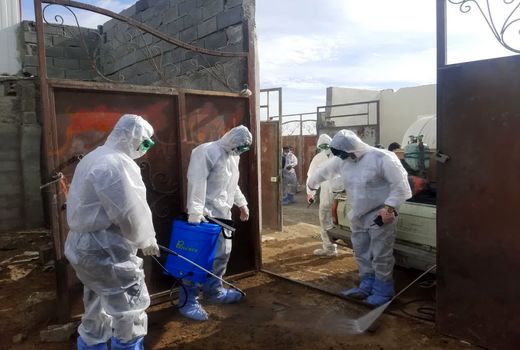 برپایی رزمایش مبارزه با تب کریمه کنگو در شهرستان قدس