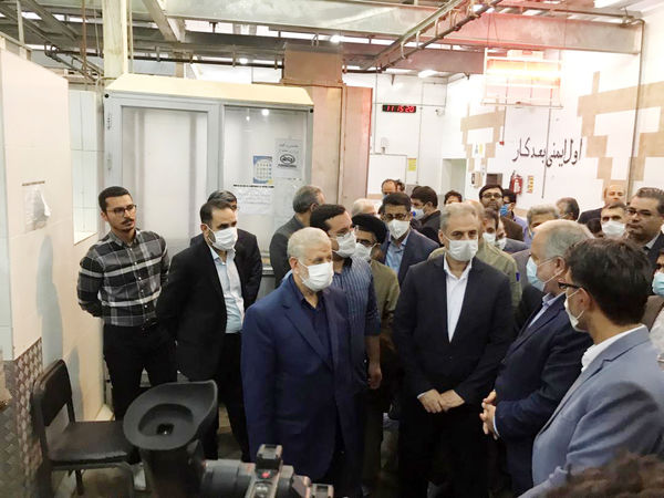 بازدید وزیر جهاد کشاورزی از کشتارگاه صنعتی خوشه طلایی سیستان