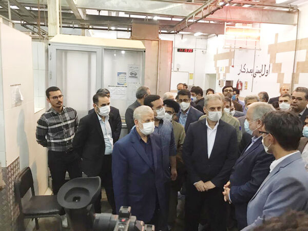 بازدید وزیر جهاد کشاورزی از کشتارگاه صنعتی خوشه طلایی سیستان 