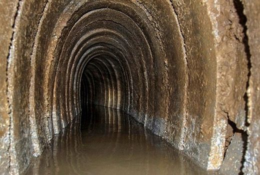 مرمت و بازسازی قنات بوزنجان در بیضا