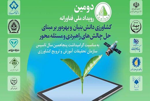 برگزاری دومین رویداد ملی فناورانه کشاورزی دانش‌بنیان و بهره‌ور
