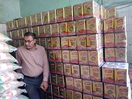 شناسایی یک انبار احتکار کالاهای اساسی در لارستان