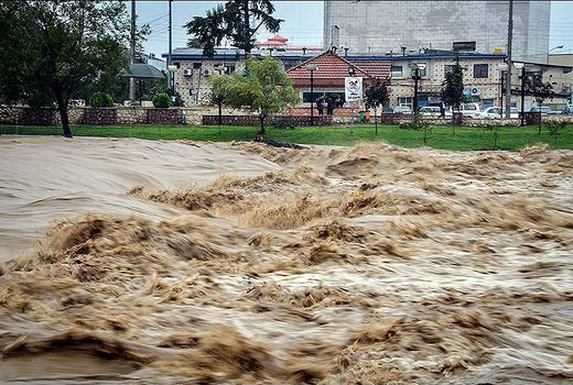 هشدار هواشناسی نسبت به طغیان رودخانه‌ها