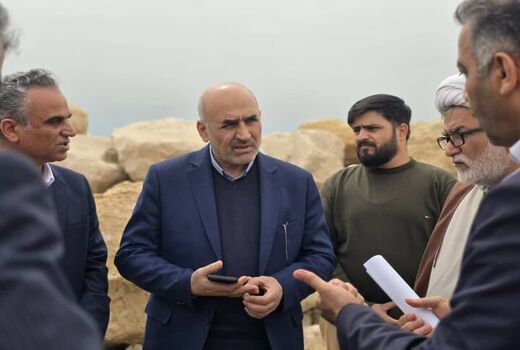 بررسی عملیات اجرایی اسکله «شیرینو»