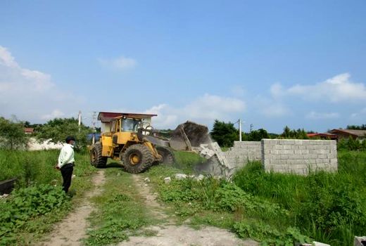 بازگشت 20 هزار متر مربع زمین کشاورزی عباس آباد به چرخه تولید