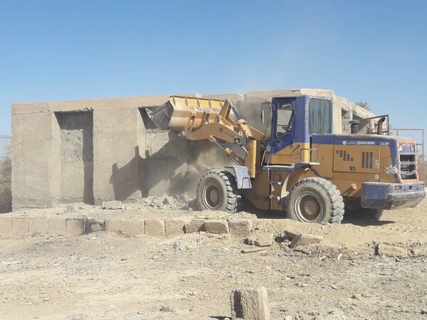 ساخت و سازهای غیر مجاز در اراضی کشاورزی سیستان و بلوچستان تخریب شد