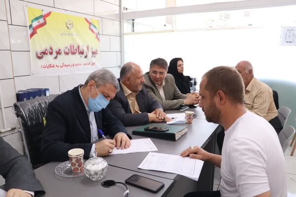 میز ارتباطات مردمی رئیس سازمان جهاد کشاورزی استان قزوین برگزار شد