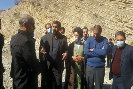 بازدید از پروژه تامین آب اراضی خوشادول در شهرستان ملکشاهی