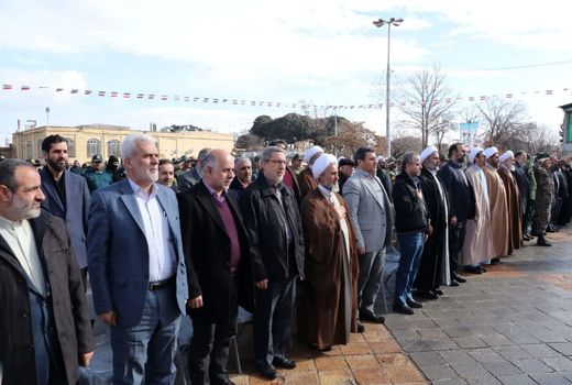 مراسم گرامیداشت سالروز ورود امام خمینی(ره) به میهن اسلامی در گلزار شهدا قزوین برگزارشد