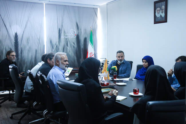 بازدید رئیس مرکز روابط عمومی وزارت جهاد کشاورزی از خبرگزاری ایانا 