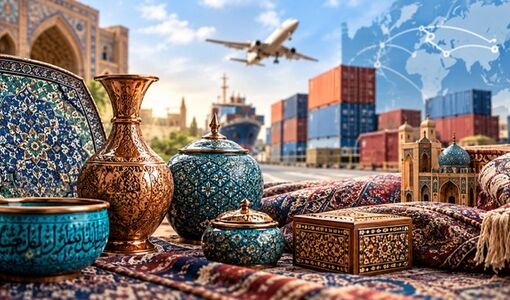 سهم ناچیز از بازار جهانی با ۱۷ شهر و روستای جهانی صنایع‌دستی
