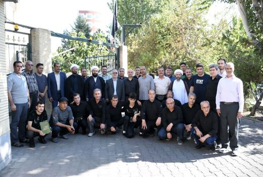 اعزام کاروان کارکنان سازمان جهاد کشاورزی آذربایجان شرقی به راهپیمایی عظیم اربعین