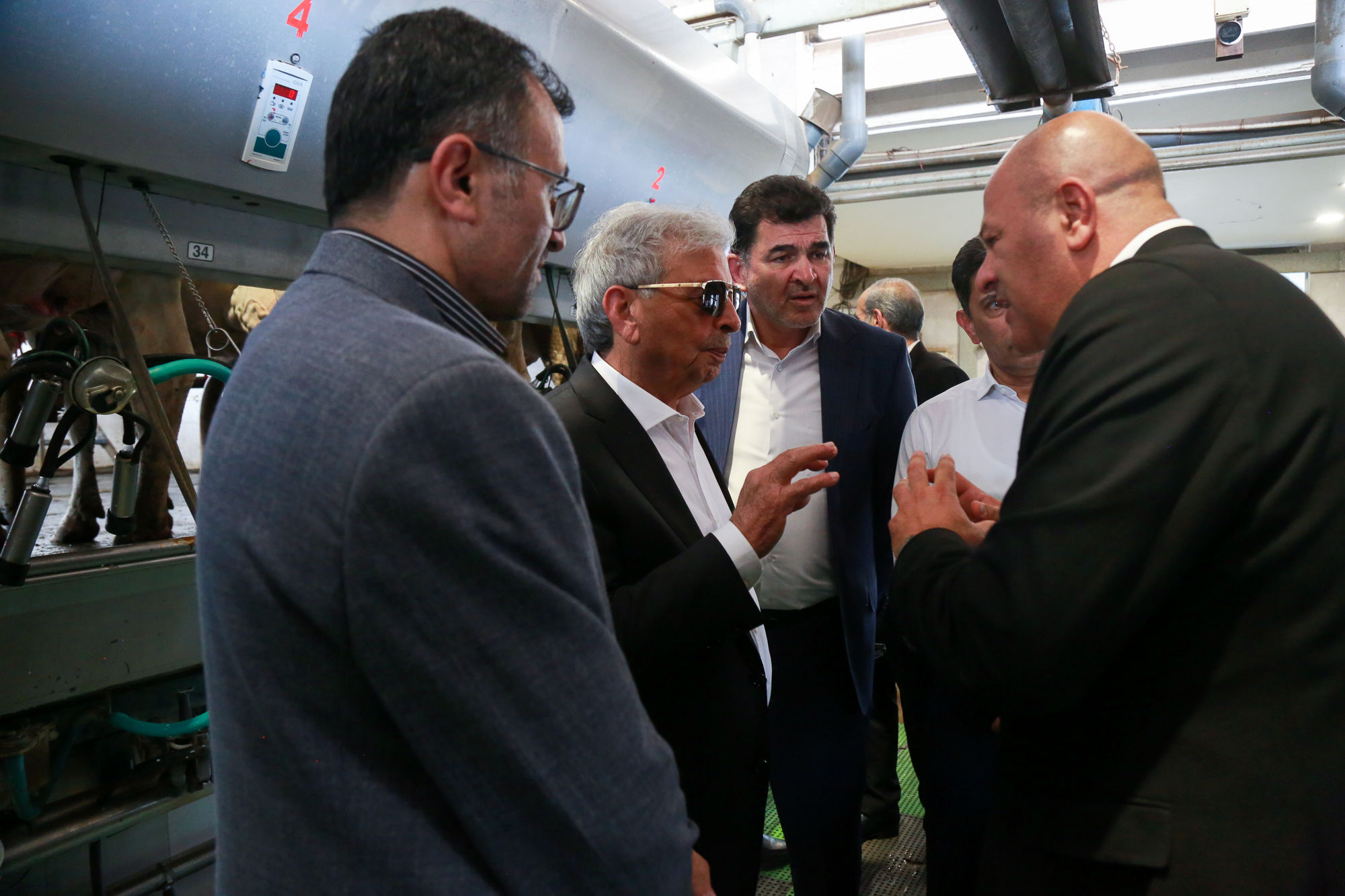  بازدید وزیر امنیت غذایی پاکستان از شرکت شمه شیر 