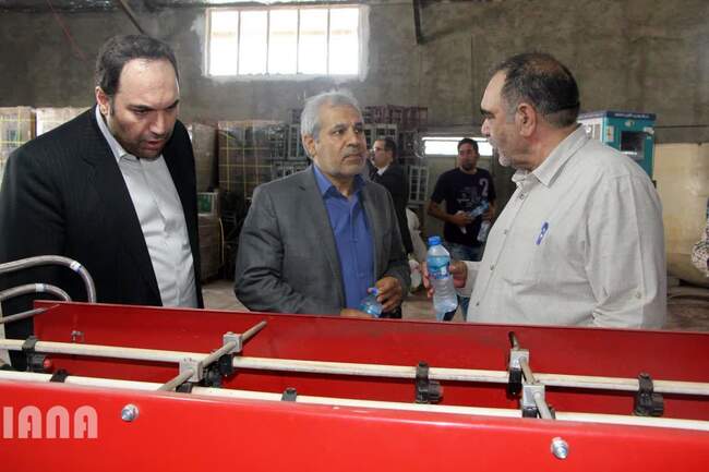 بازدید معاون امور باغبانی وزیر جهاد کشاورزی از پروژه های کشاورزی شهرستان پیشوا