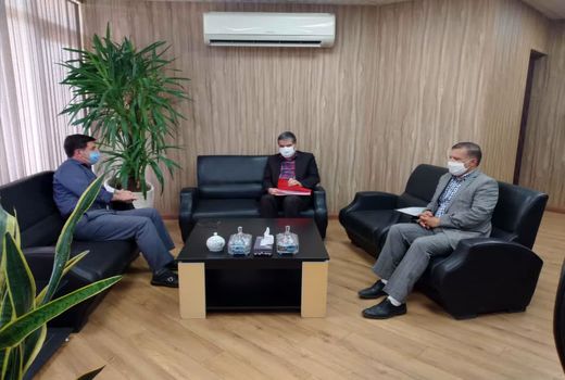 دیدار ریاست سازمان جهاد کشاورزی خراسان با  مدیر عامل شرکت شهرک‌های کشاورزی کشور 