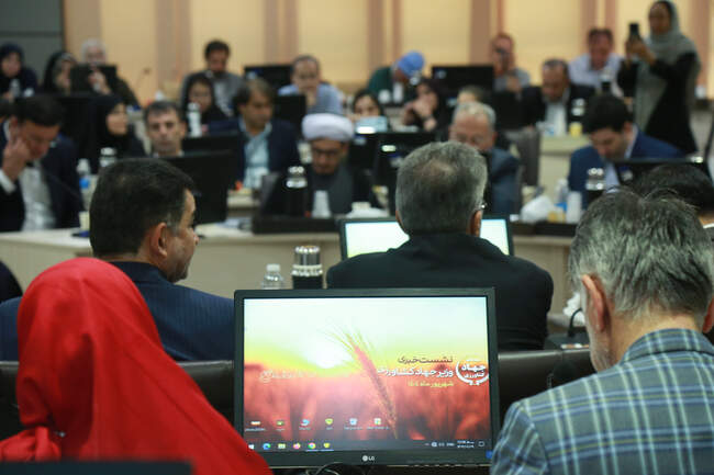  دومین نشست خبری وزیر جهاد کشاورزی 