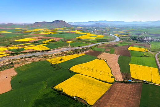 ترسیم قطعات اراضی کشاورزی در شهرستان هشترود