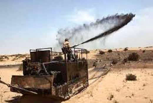 پروژه‌های مالچ‌پاشی در مناطق بدون پوشش گیاهی اجرا می‌شود