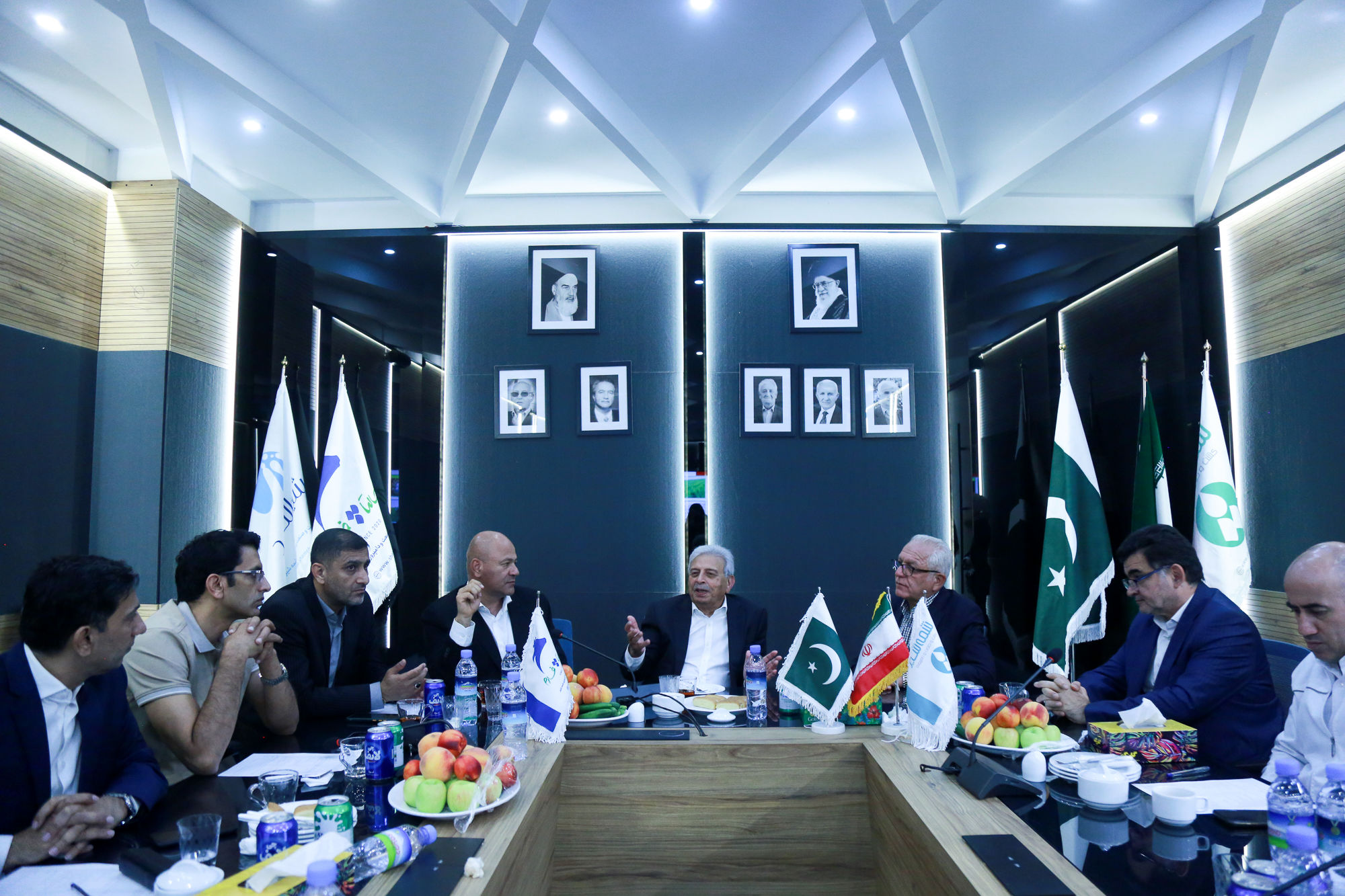  بازدید وزیر امنیت غذایی پاکستان از شرکت شمه شیر 