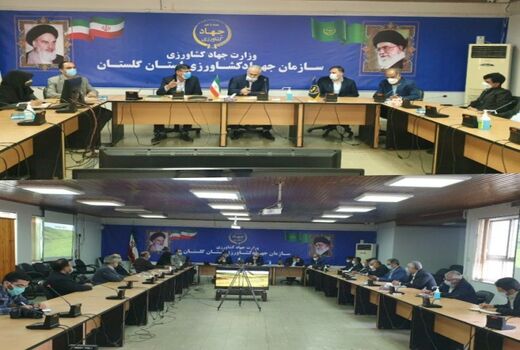 برگزاری جلسه هماهنگی و هم اندیشی رئیس سازمان جهادکشاورزی استان گلستان با دادستان دیوان محاسبات کشور