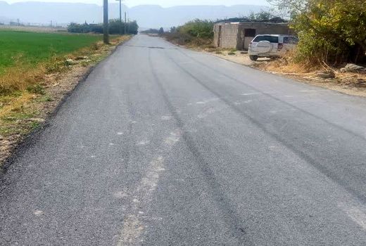 آسفالت بیش از 32هزار مترمربع راه‌های بین مزارع فیروزآباد