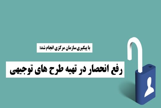 رفع انحصار در تهیه طرح های توجیهی توسط هیأت مقررات زدایی و تسهیل صدور مجوزهای کسب و کار 