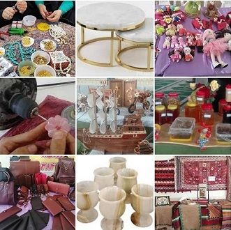 برپایی نمایشگاه عرضه محصولات تولیدی زنان روستایی در بیضا