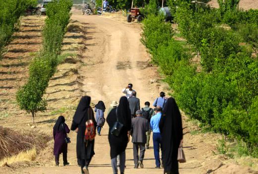 بازدید اصحاب رسانه از نهالستان مدرن در  سامان 
