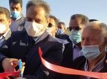 افتتاح پروژه ۱۲۰ هکتاری آبیاری تحت فشار در جیرفت