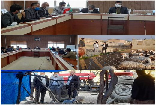 دیدار مدیر کل امور عشایر استان ایلام با فرماندار شهرستان بدره