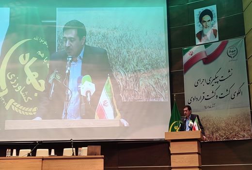 بخش خصوصی باید پر رنگ تر در بسته الگوی کشت وارد شود