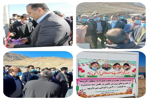 طرح برق رسانی به مزارع پرورش ماهی در قفس دریاچه سیمره 